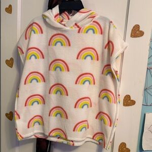 Rainbow Patterned Kids Hoodie
